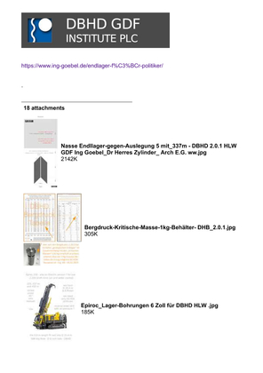 >>> Ing. Goebel schreibt an den Obmann im Ausschuss für Umwelt  und nukleare Sicherheit Herrn Dr. Gebhart MdB - CDU CSU kann mit  DBHD wieder ins Thema einsteigen. DBHD muss ins NaPro BRD > EU