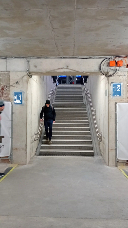   >>> Bahnsteig 4 - Hagen HBF - Komplett-Erneuerung - eine Ortsbegehung im Feb. 2026 -  Gut geworden - Bravo - Beste Grüsse an die ARGE IHT Balter von Ing. Goebel - Hagen