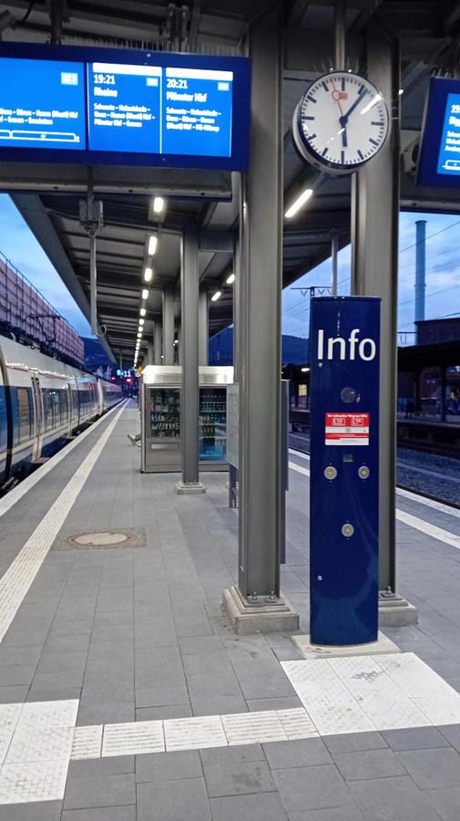   >>> Bahnsteig 4 - Hagen HBF - Komplett-Erneuerung - eine Ortsbegehung im Feb. 2026 -  Gut geworden - Bravo - Beste Grüsse an die ARGE IHT Balter von Ing. Goebel - Hagen