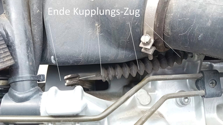 Demontage Verkleidund unten rechts BMW R 1100 RS Motorrad