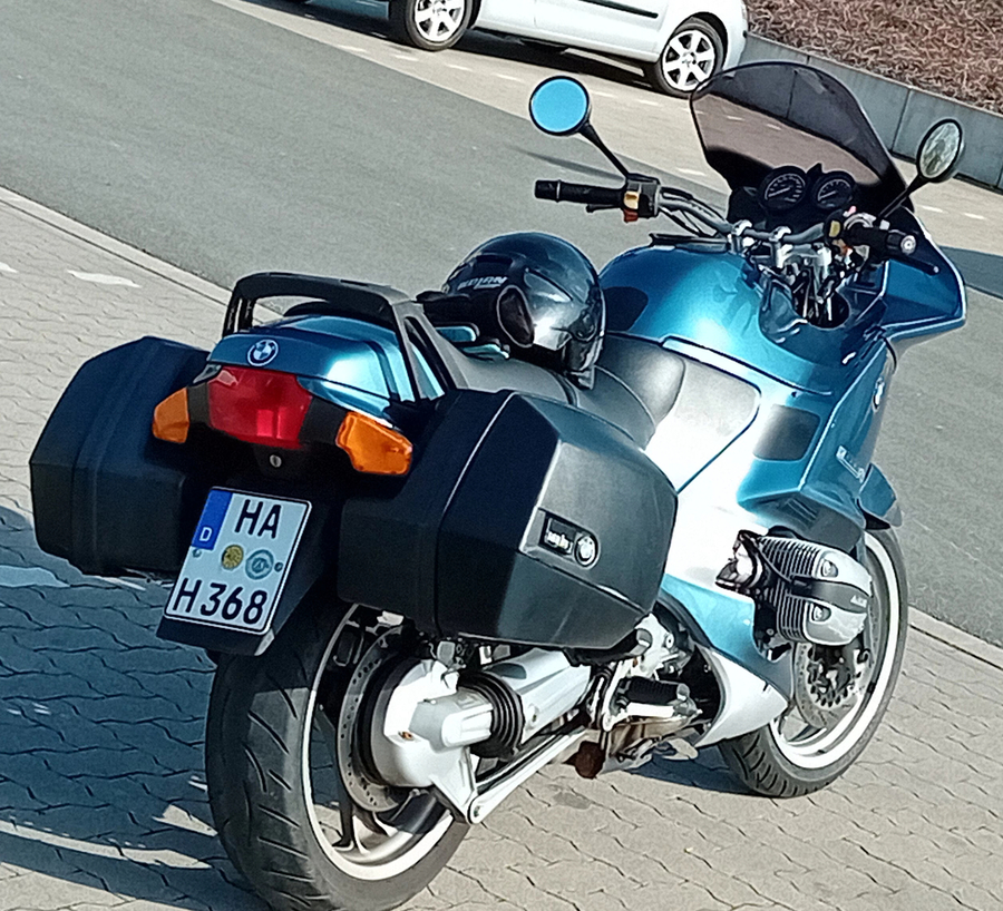 Ing. Goebel fährt BMW R 1100 RS - Motorrad - Baujahr 1999 - 