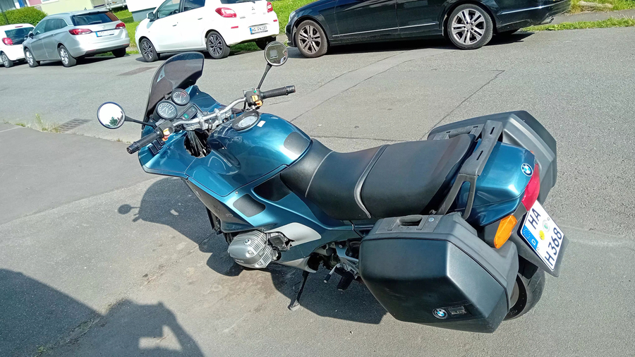 Ing. Goebel fährt BMW R 1100 RS - Motorrad - Baujahr 1999 - 