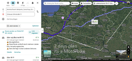 Geplante Endlager-Behälter Reise-Route - Befüllung 2 Stück ELB Behälter