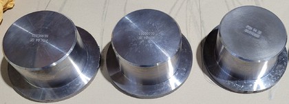 Rohlinge Blei Strahlenschutz-Hülle PTH 04 DE - Fa. MTH Halsbrücke - Blei-Guss-Rohlinge - und CNC Drehbank Fertigung