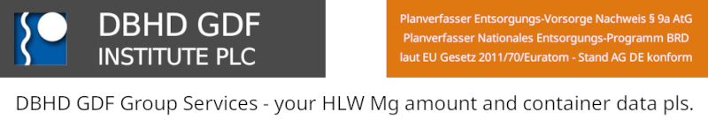 DBHD GDF Group Services INSTITUTE PLC - Ingenieurbüro für Endlagerung Ing. Goebel Dr. Herres- NaPro DE 2026