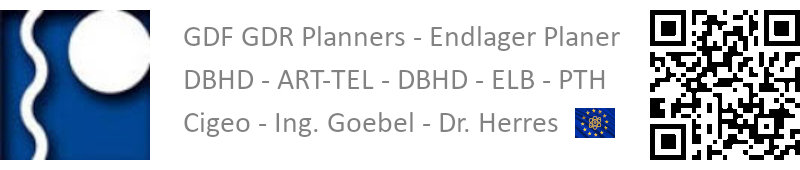 Logo Ingenieur- und Architekturbüro  Goebel Endlager-Planer - Home of DBHD - ART-TEL - DBD - ELB - PTH - EU Peer Reviewers too