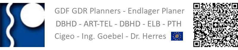 Logo Ingenieur- und Architekturbüro  Goebel Endlager-Planer - Home of DBHD - ART-TEL - DBD - ELB - PTH - EU Peer Reviewers too